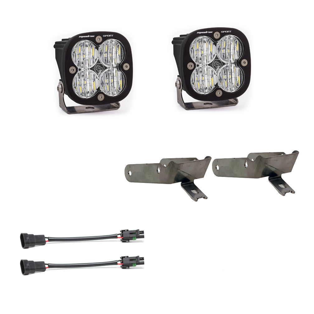 Baja Designs | Fog Lights | Super Duty Fog Lights Squadron Sport Super Duty 99-10 Super Duty Fog Pocket Kit Baja Designs | 630817