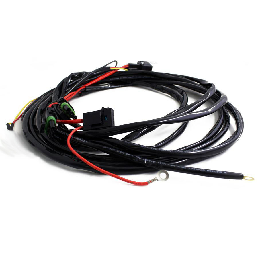 Baja Designs | Wiring Harness | Pro & Sport 3-pin Hi-beam Harness-2 light max 150 watts Baja Designs | 640163