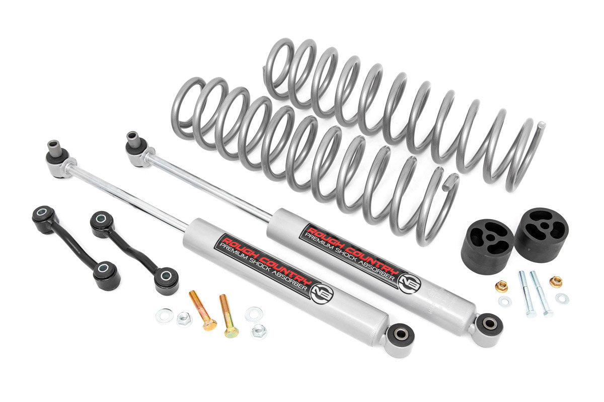 2.5 Inch Jeep Suspension Lift Kit Springs 2020 JT Gladiator Rough Country