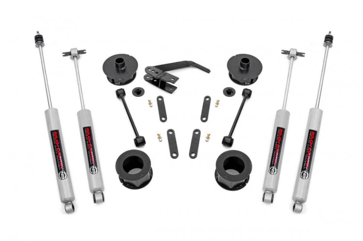 2.5 Inch Jeep Premium Suspension Lift Kit 07-18 Wrangler JK Rough Country