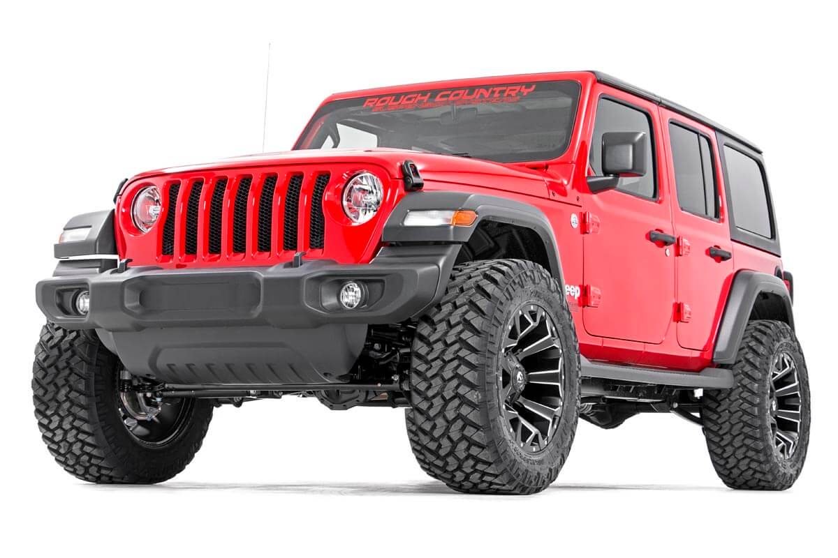 2.5 Inch Jeep Suspension Lift Kit 18-20 Wrangler JL 2/4 Door Rough Country