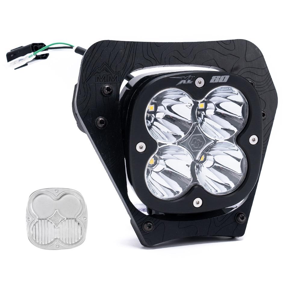 Baja Designs | Headlight Kit | KTM XL80 D/C Headlight Kit 2024 350 EXC-F 500 EXC-F 450 XCF-W 350 XW-F 500 XW-F Spot Clear | 677100