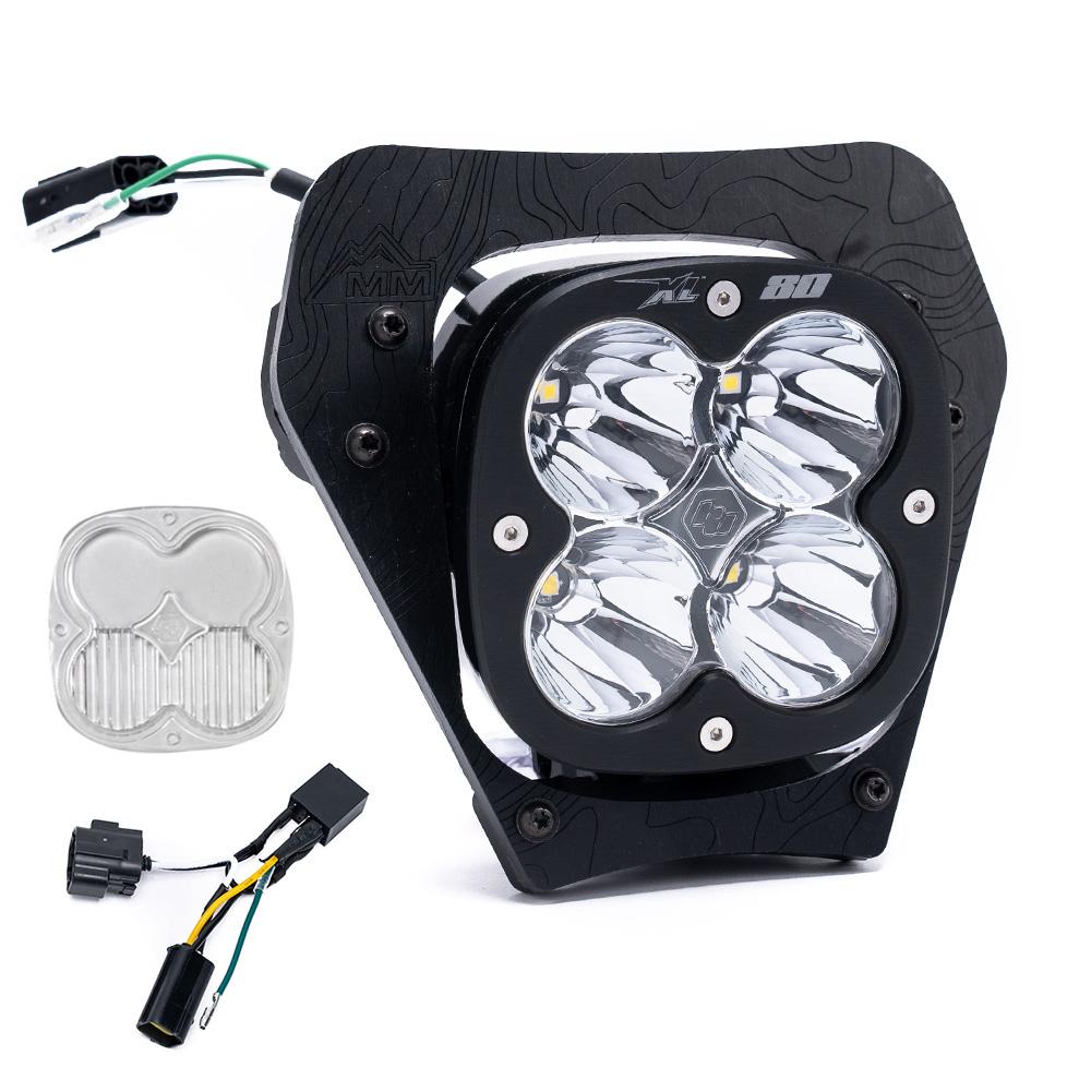 Baja Designs | Headlight Kit | KTM XL80 D/C Headlight Kit w/ Hi-Low Harness 2024 350 EXC-F 500 EXC-F Spot Clear | 677101