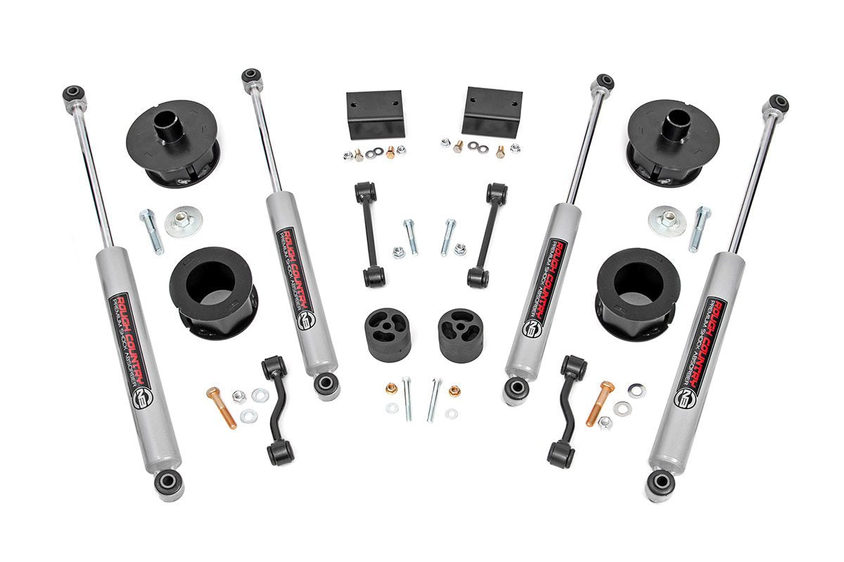 2.5 Inch Jeep Suspension Lift Kit 18-20 Wrangler JL 2/4 Door Rough Country