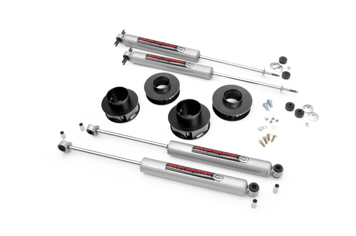 2 Inch Jeep Suspension Lift Kit 99-04 4WD Jeep Grand Cherokee WJ Rough Country