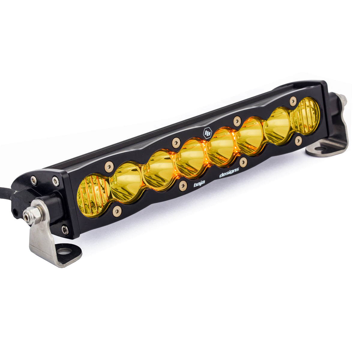 Baja Designs | LED Light Bars | 10 Inch LED Light Bar Driving Combo Amber Lens Pattern S8 Series Baja Designs | 701013