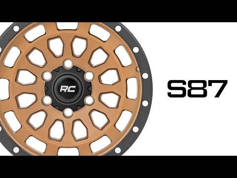 Rough Country | Wheels | 87 Series Wheel Simulated Beadlock Bronze/Black 17x8.5 6x135 +0mm Rough Country | 87170917