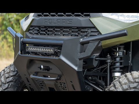 Rough Country | LED Light Bars | Polaris 12-Inch LED Bumper Kit Black Series 19-20 Ranger Rough Country | 93014