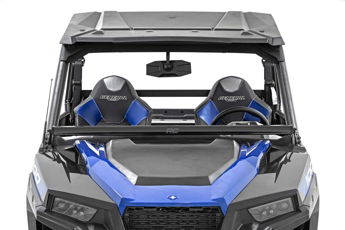 Rough Country | LED Light Bars | Polaris 50-Inch Single-Row Lower Windshield LED Kit Black Series 19-20 General Rough Country | 93034