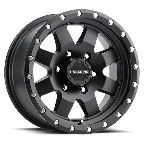 RACELINE | Aluminum Wheels | Aluminum Wheels 20x9 Defender 935B Satin Black Multi Spoke -12 Offset 5 on 127 Bolt Pattern 83.82 Bore Raceline | 935B-29050-12