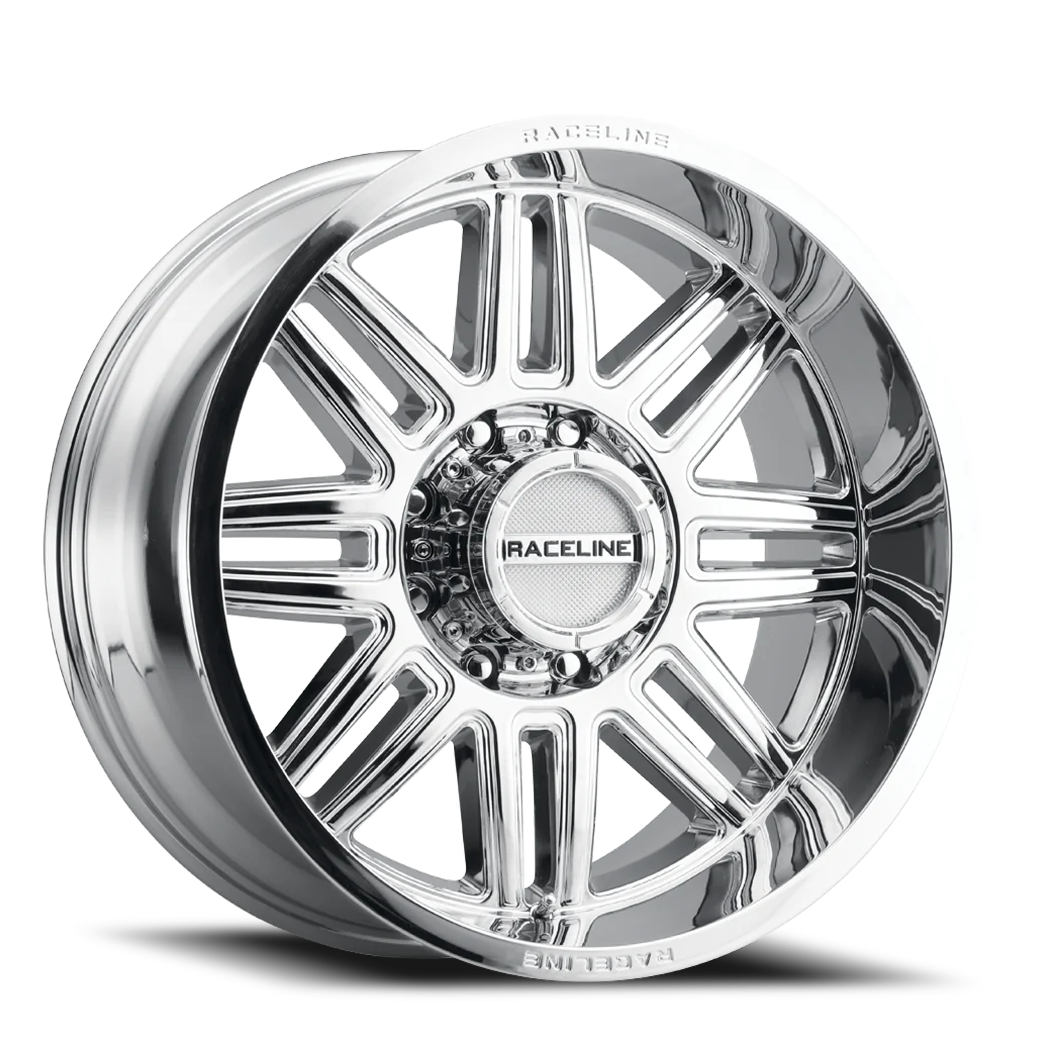 RACELINE | Aluminum Wheels | Aluminum Wheels 20x10 Split 948C Chrome -19 Offset 6 on 139.7 Bolt Pattern 106.1 Bore Raceline | 948C-21060-19