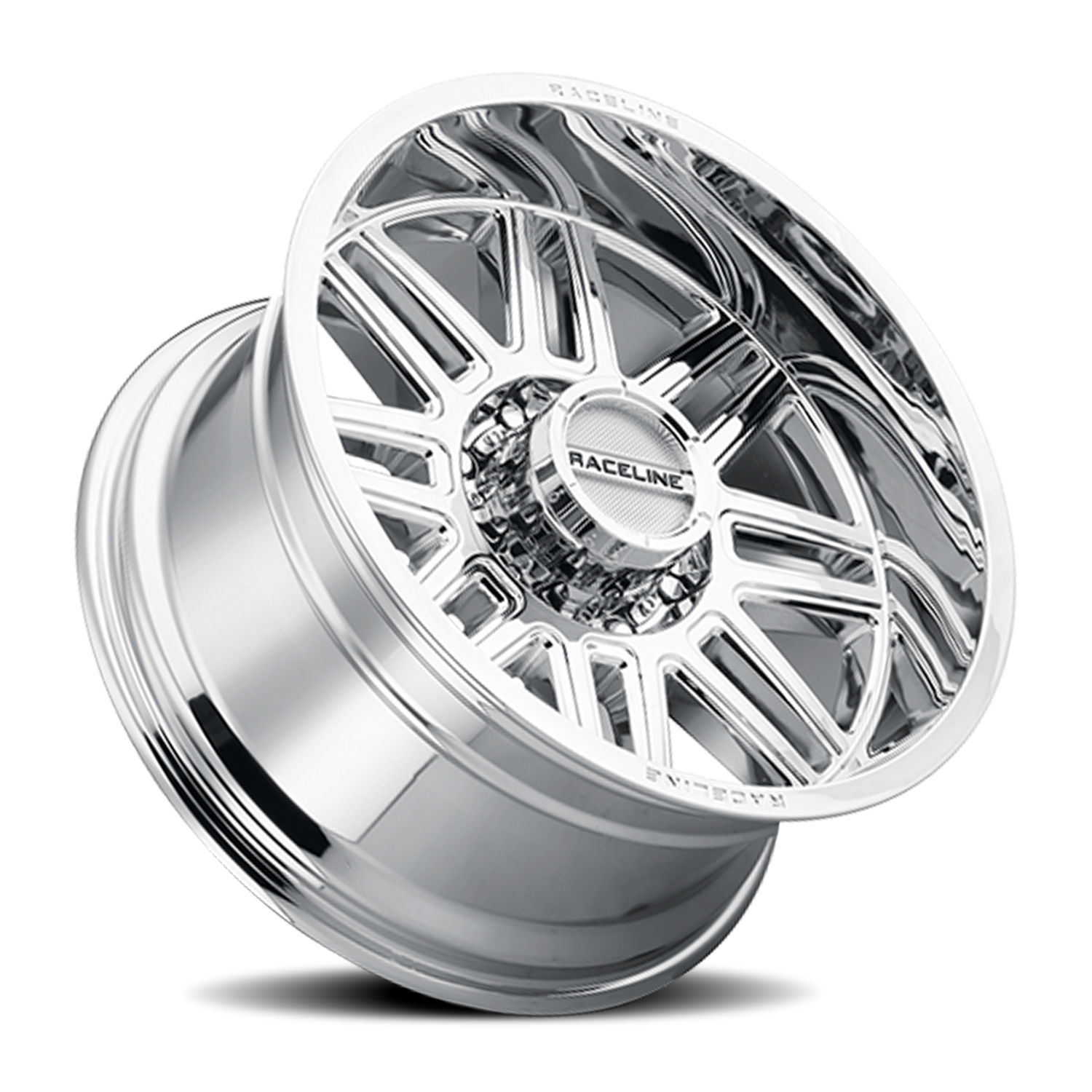 RACELINE | Aluminum Wheels | Aluminum Wheels 20x10 Split 948C Chrome -19 Offset 6 on 139.7 Bolt Pattern 106.1 Bore Raceline | 948C-21060-19