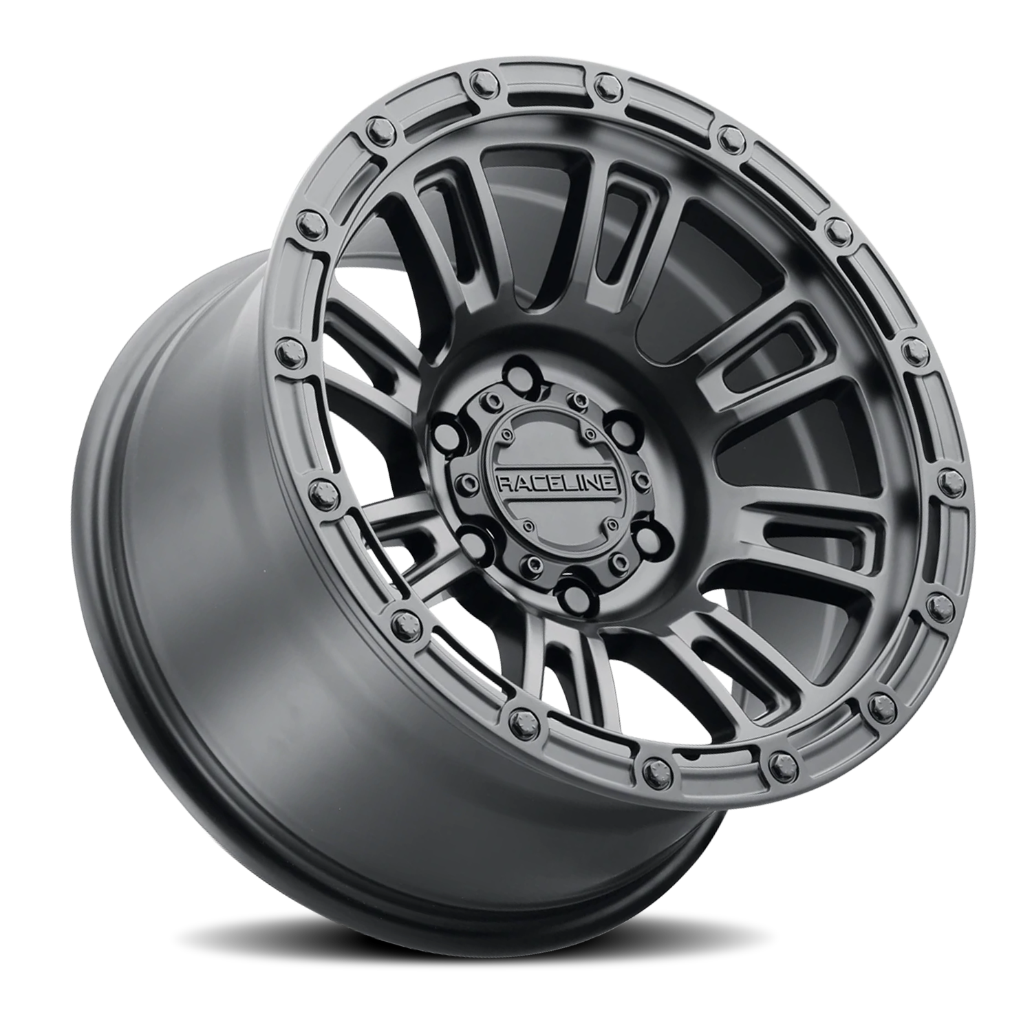 RACELINE | Aluminum Wheels | Aluminum Wheels 17x8 Compass 956B Satin Black 30 Offset 5 on 114.3 Bolt Pattern 72.62 Bore Raceline | 956B-78012+30