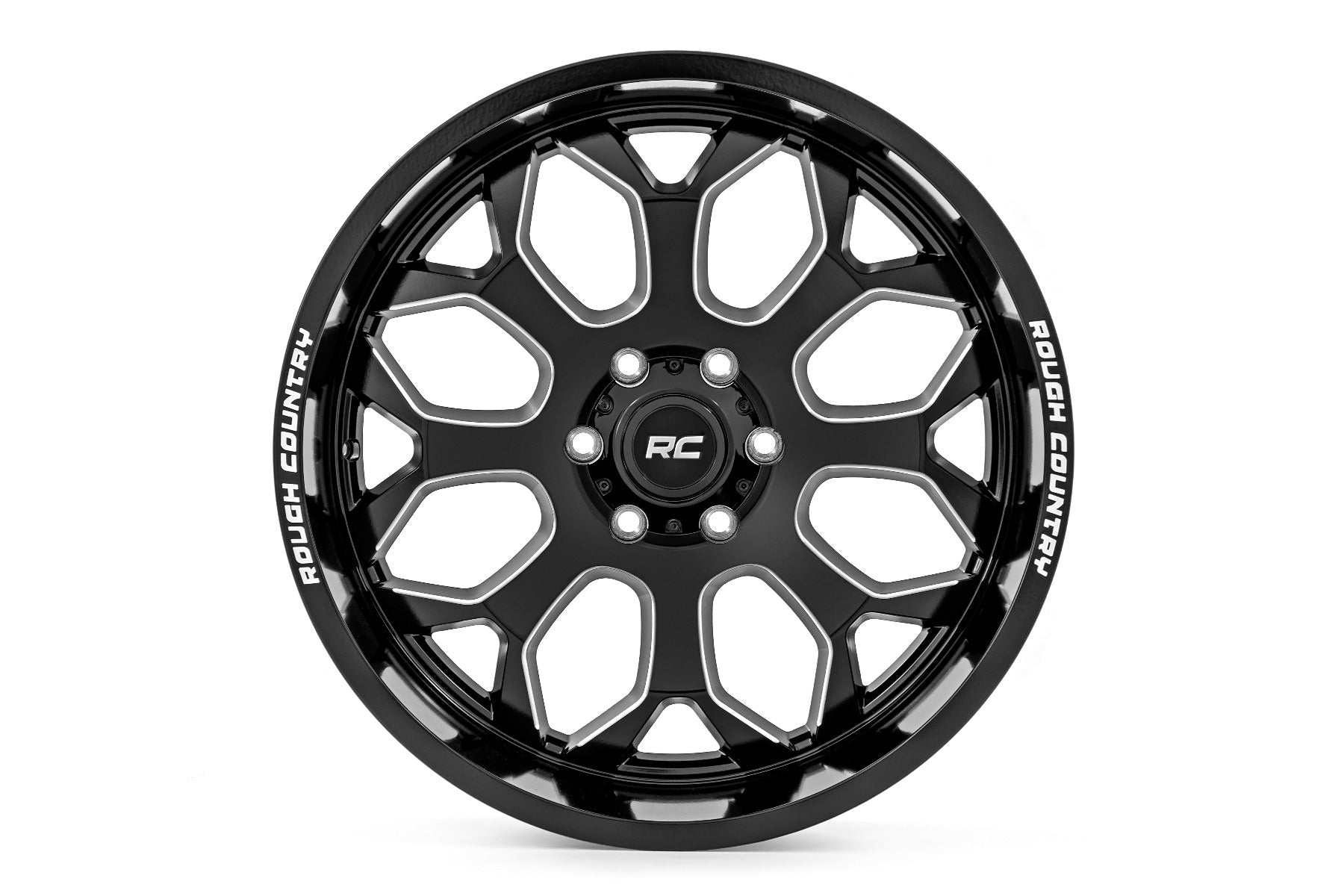 Rough Country | Wheels | 96 Series Wheel One-Piece Gloss Black 20x10 6x5.5 -19mm Rough Country | 96201012A