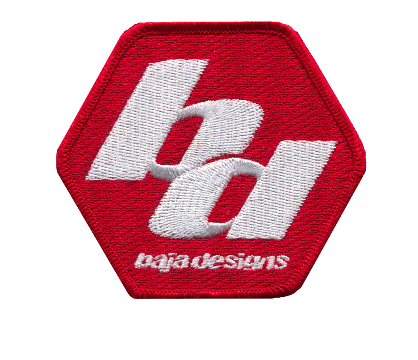 Baja Designs | Patches | Baja Designs Patch 3x3 Inch Red/White | 980031