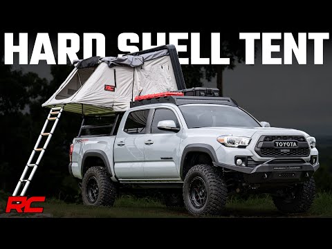 Rough Country | Roof Top Tent | Hard Shell Roof Top Tent Rack Mount Rough Country | 99057