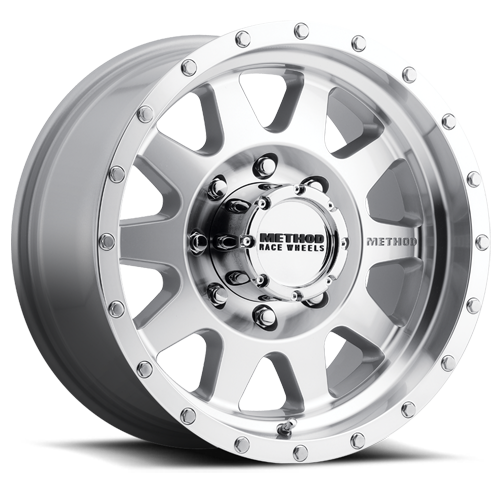 METHOD WHEELS | Aluminum Wheels 20x9 The Standard MR301 Bolt Pattern 8 On 170 Offset 18 Lip Size 3.7 Machined SL Clear Coat Method | MR30129087318