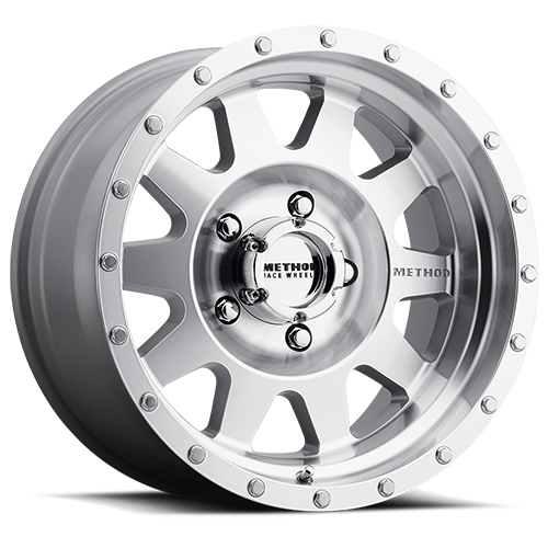 METHOD WHEELS | Aluminum Wheels 15x7 The Standard MR301 Bolt Pattern 5 On 114.3 Offset -6 Lip Size 2.36 Machined SL Clear Coat Method | MR30157012306N