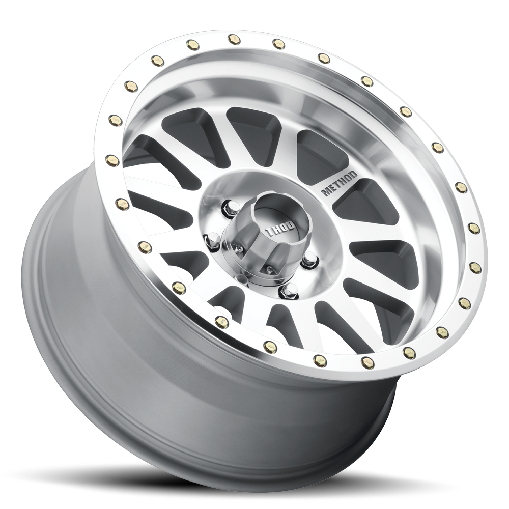 METHOD WHEELS | Aluminum Wheels 20x10 Double Standard MR304 Bolt Pattern 6 On 135 Offset -18 Lip Size 3.9 Machined SL Clear Coat Method | MR30421016318N