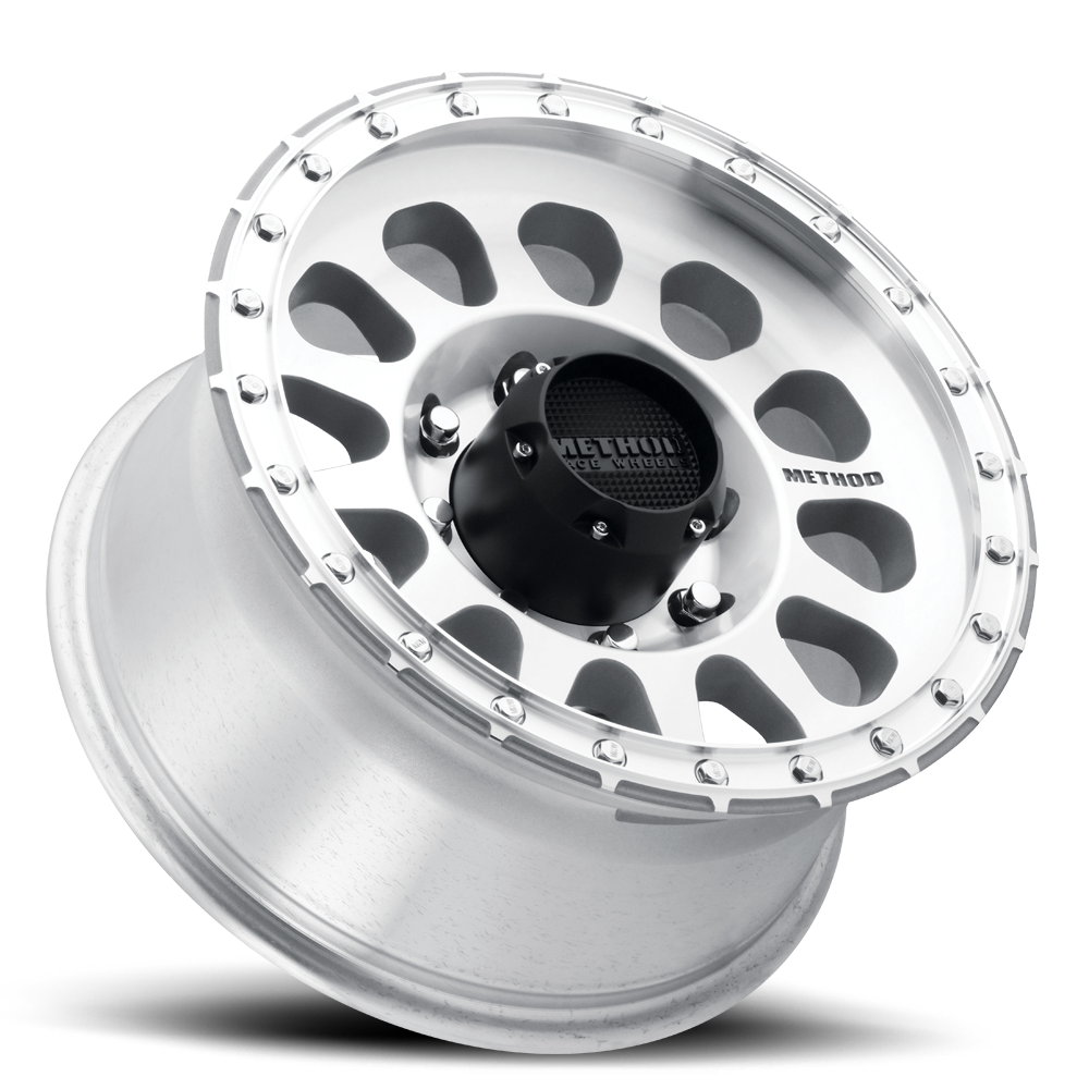 METHOD WHEELS | Aluminum Wheels 20x10 MR315 Bolt Pattern 8 On 165.1 Offset -18 Lip Size 3.27 Machined SL Clear Coat Method | MR31521080318N