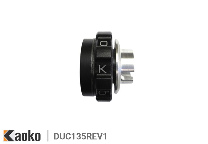 KAO.DUC135 KAOKO Cruise Control for Hypermotard 1100S 2008- Hypermotard 939/SP Hyperstrada 14.3mm ID bars