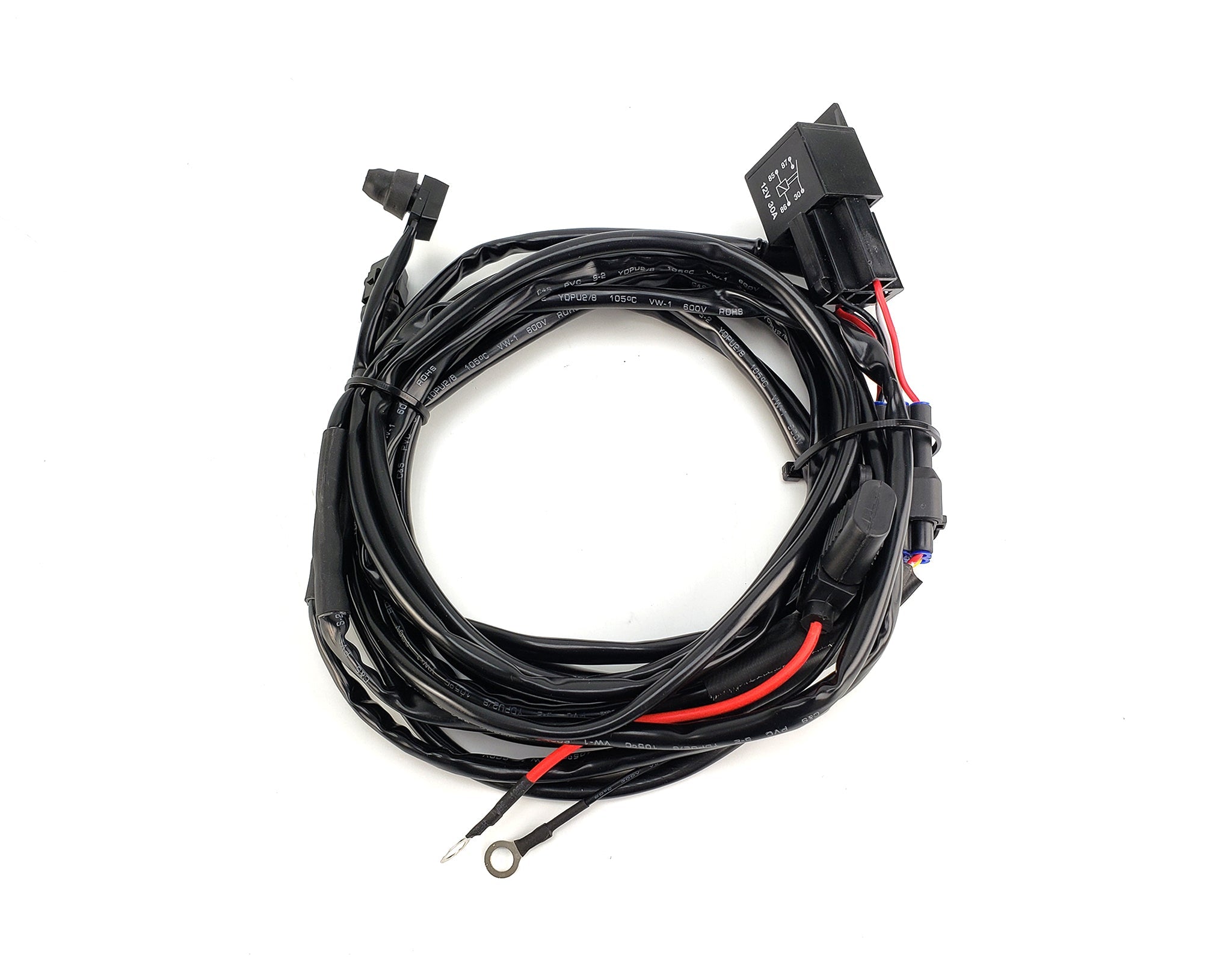 DNL.WHS.12400 DENALI Standard Wiring Harness Kit for Driving Lights - Powersports